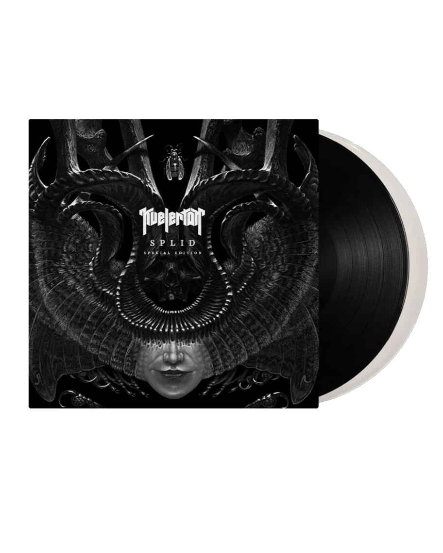 MUFFLER ROOF SPLIT VINYL - BLACK/WHITE EXCLUSIVE VINYL